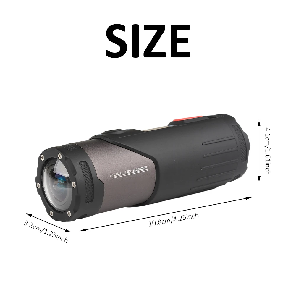 Спортивная камера водонепроницаемая широкоугольная Экшн-камера DV видеокамера с