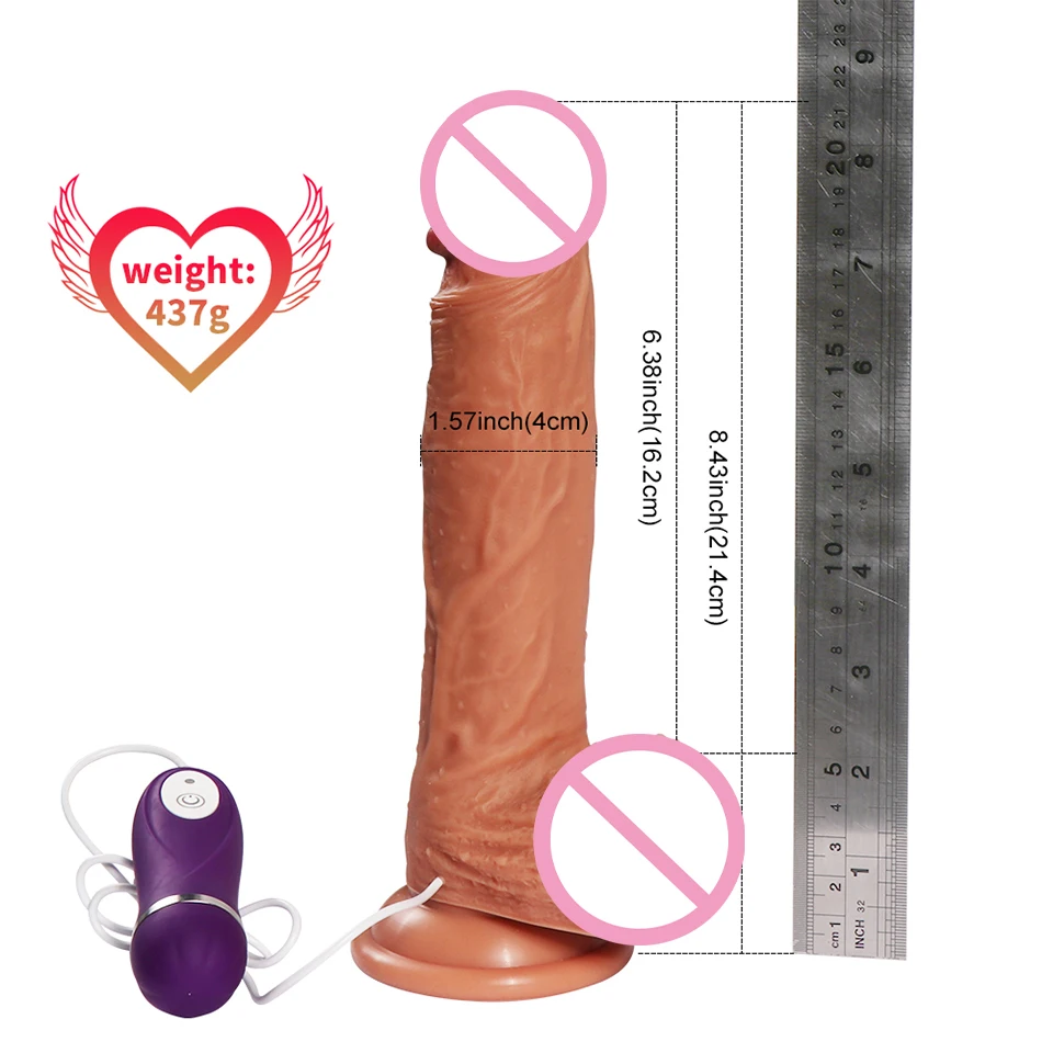 Реалистичный фаллоимитатор автоматический вибратор для точки G настоящий пенис