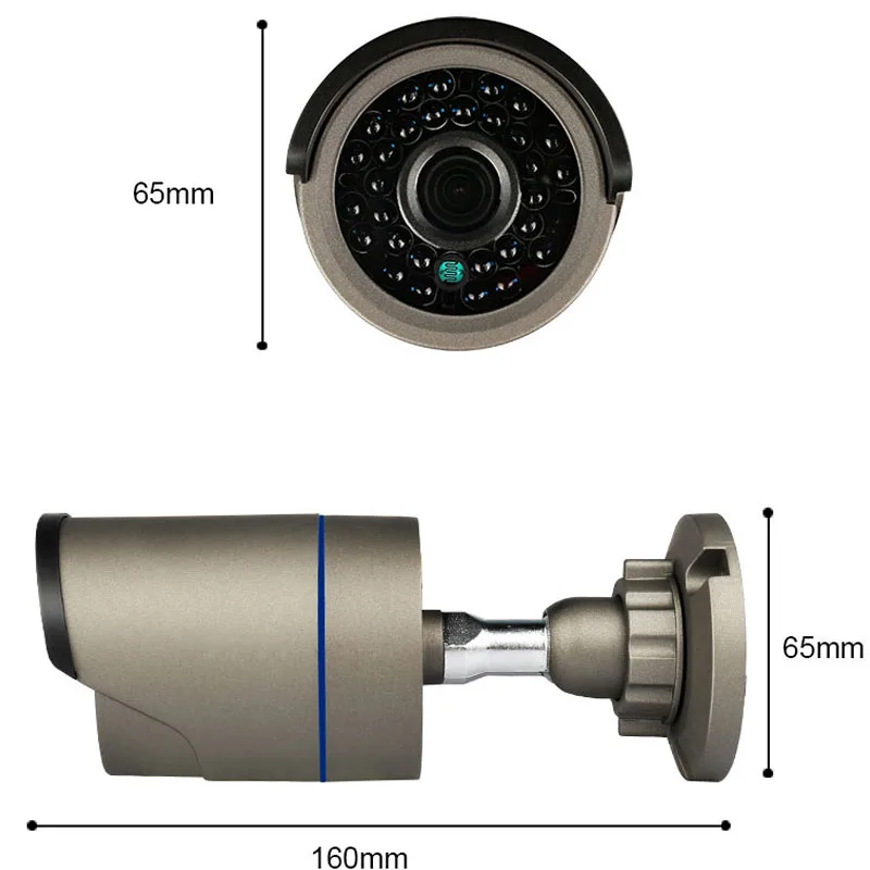 5MP/2MP/3.0mp Waterproof Outdoor Night Vision Security Network CCTV Onvif IP 48V POE H.265/H.264 Camera IOS/Andriod View | Безопасность