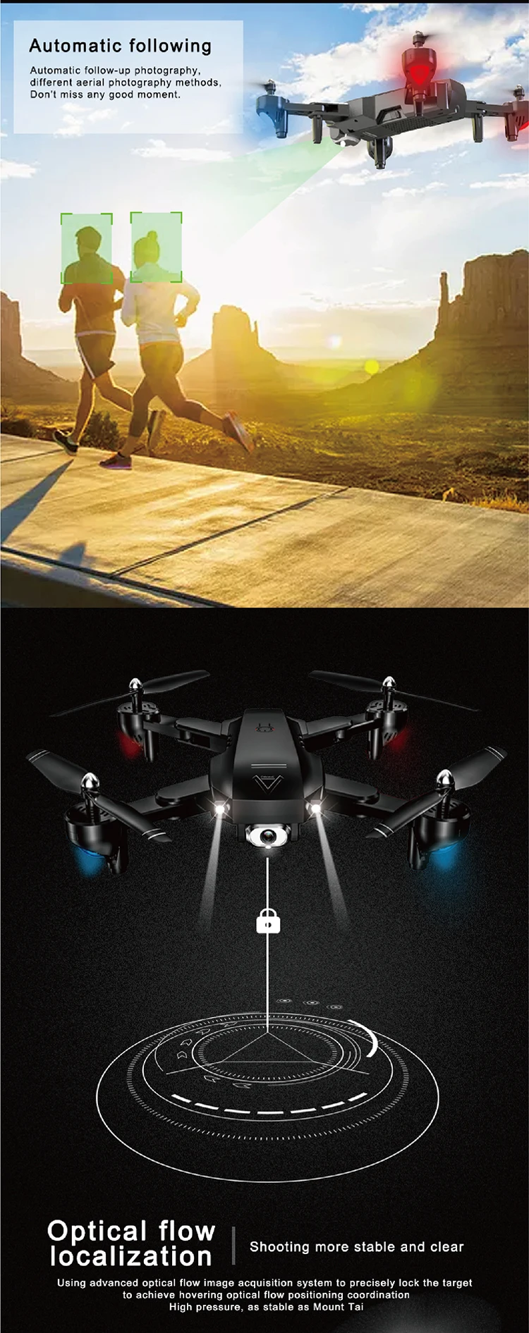 L103 RC вертолеты камера 1080P Wifi FPV Дрон GPS Дрон Hoogte Hold 2,4G Optische Stroom Positie Дрон камера для детей