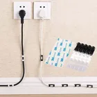 20 шт. кабельный зажим для намотки клеящееся зарядное устройство застежка органайзер для проволочных кабелей стол наушники телефонная линия галстук автомобильный настенный зажим держатель