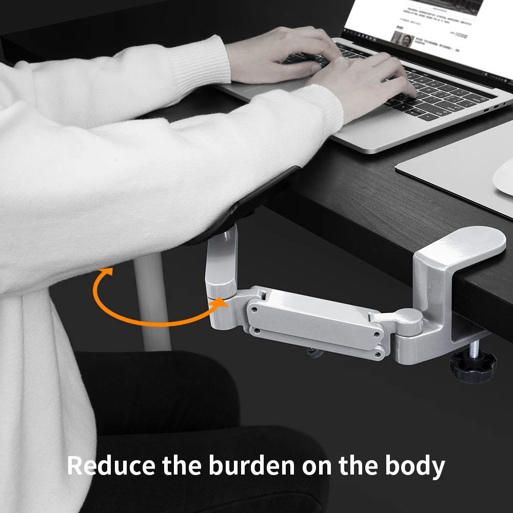 Ergonomic Wrist Rest Adjustable Arm Rotating Computer Support Office 360 Degrees rotatable | Компьютеры и офис