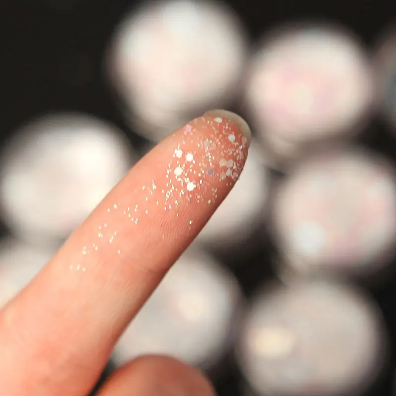 

P15F 8Pcs UV Color Change Mica Powder Sunlight Reactive Glitter Resin Jewelry Making