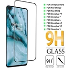 Защитное стекло 9D для Oneplus 9, 7T, 7, 6, 6T, Nord N100, N10, 5T, полное покрытие, закаленное стекло, защита экрана, защитная стеклянная пленка