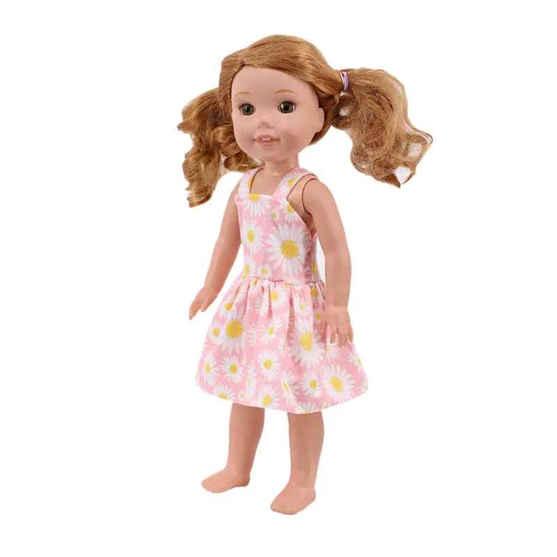 

Doll Clothes Dresses In Different Colors Fit 14 Inch American Baby