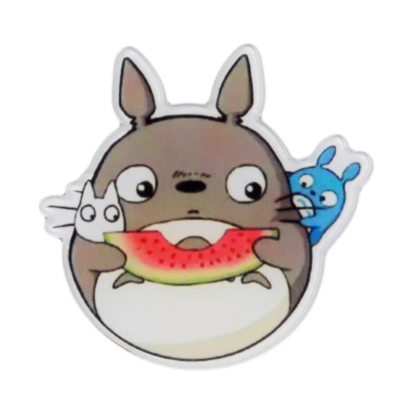 FFFPIN японская брошь в стиле аниме ткань значок булавки Tonari no Totoro значок Insigne домашний Автомобиль Девушка Рюкзак Декор Детская игра косплей приз