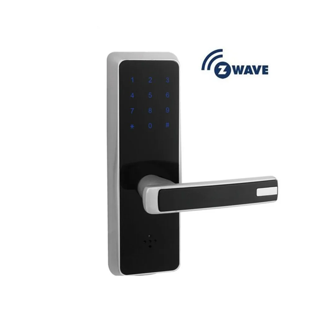 Z-wave электронный умный дверной замок, цифровая карта безопасности, Разблокировка для дома, квартиры или отеля, airbnb (art.: 7aded7d7e) - 7aded7d7e