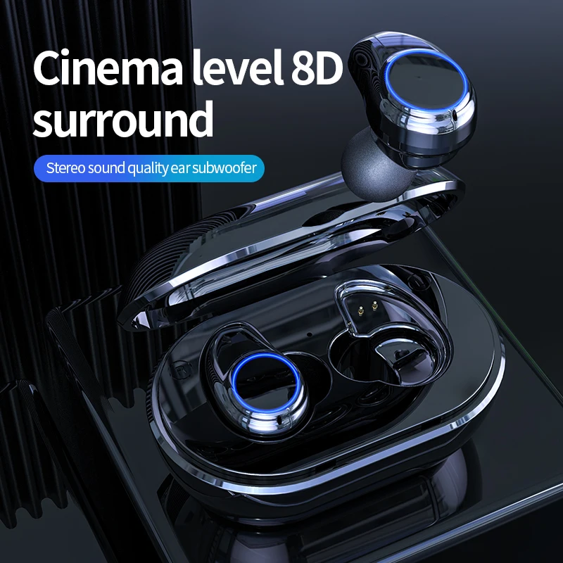 Фото Новинка 2020, наушники A1Bluetooth, гарнитура 5,0, беспроводные наушники Hi-Fi, 3D звук, сенсорное управление, гарнитура, гарнитура с микрофоном, наушник... №2