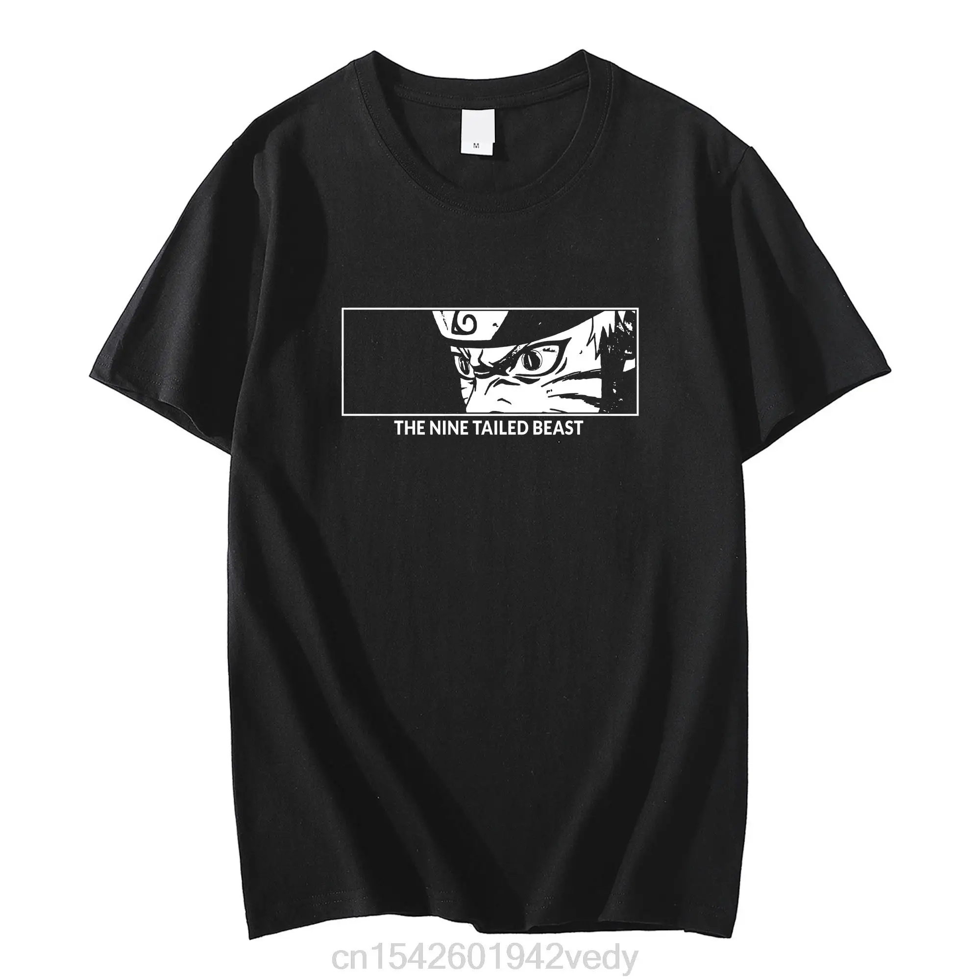 

Men/Women Clothes Kawaii Anime Harajuku Street Fashion Hip Hop Oversized BANDAI Naruto T-shirt Graphic Tees Short Sleeve Tops