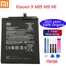 2021years xiaomi 100% Original Phone Battery BM3L 3300mah Battery for Xiaomi 9 MI9 M9 MI 9 Replacement Batteries with free tools