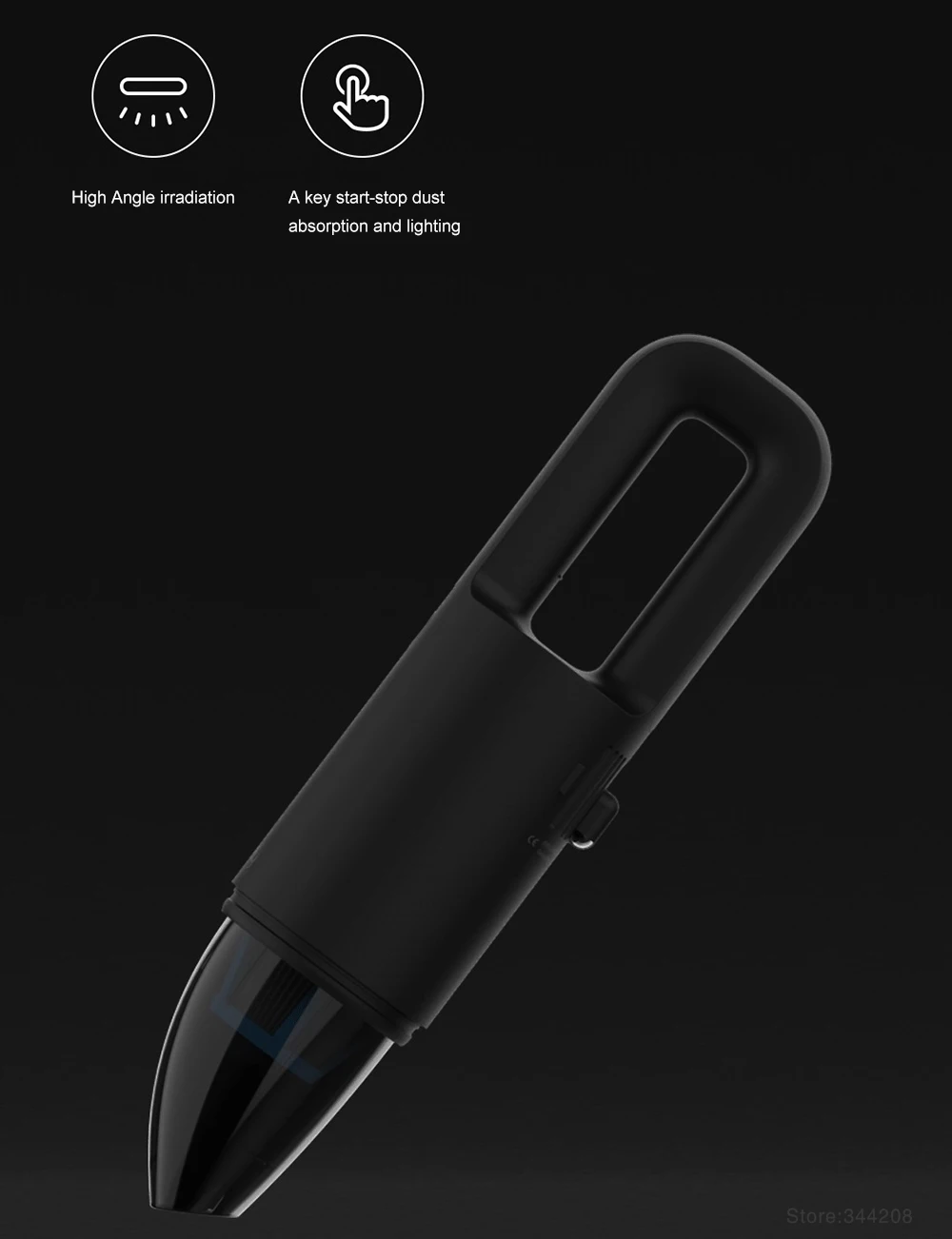 Xiaomi Mijia Cleanfly FVQ Портативный Автомобильный Ручной пылесос для дома беспроводной мини-пылеуловитель сильный Циклон всасывания