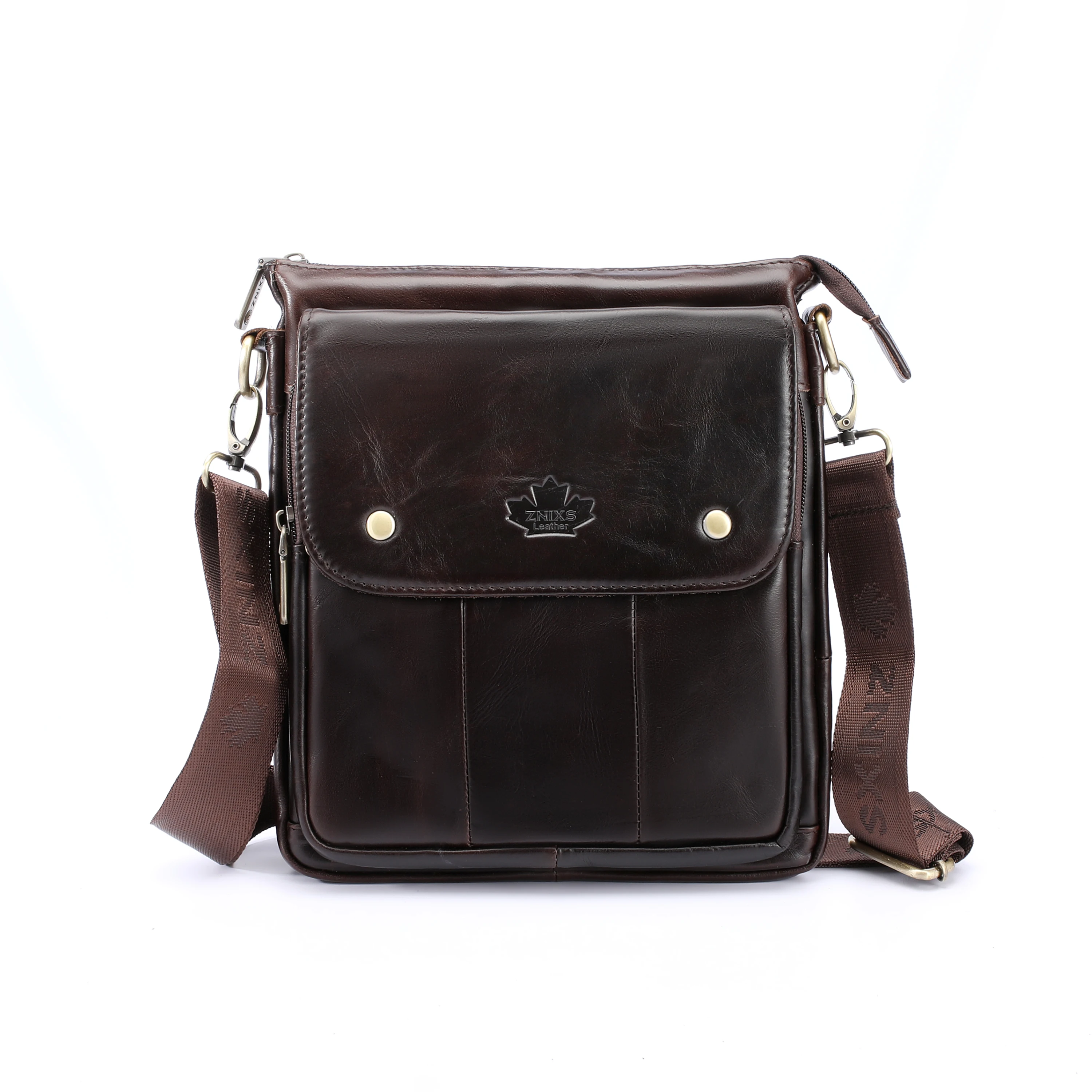 

Famous Brand Men's Genuine Leather Shoulder Bag Man Messenger Bag For Nan Leather Fashion Flap Male Crossbody Bags c Fashion Des