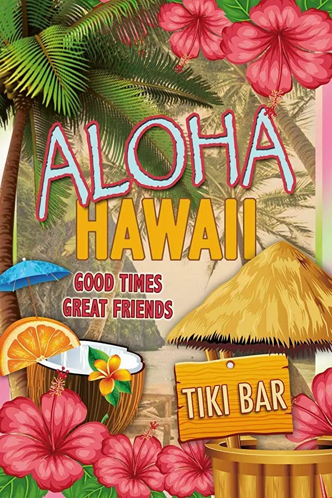 

Retro Collection Tin LogoHawaii IslandWall Decoration 12x8 Inch Poster Home Bar Restaurant Garage Cafe Tiki Bar Metal Sign