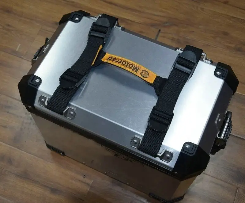 

REALZION Motorcycle Wholesale Side Box And Tail Box Tied With Luggage Rope Handle For BMW R1200GS