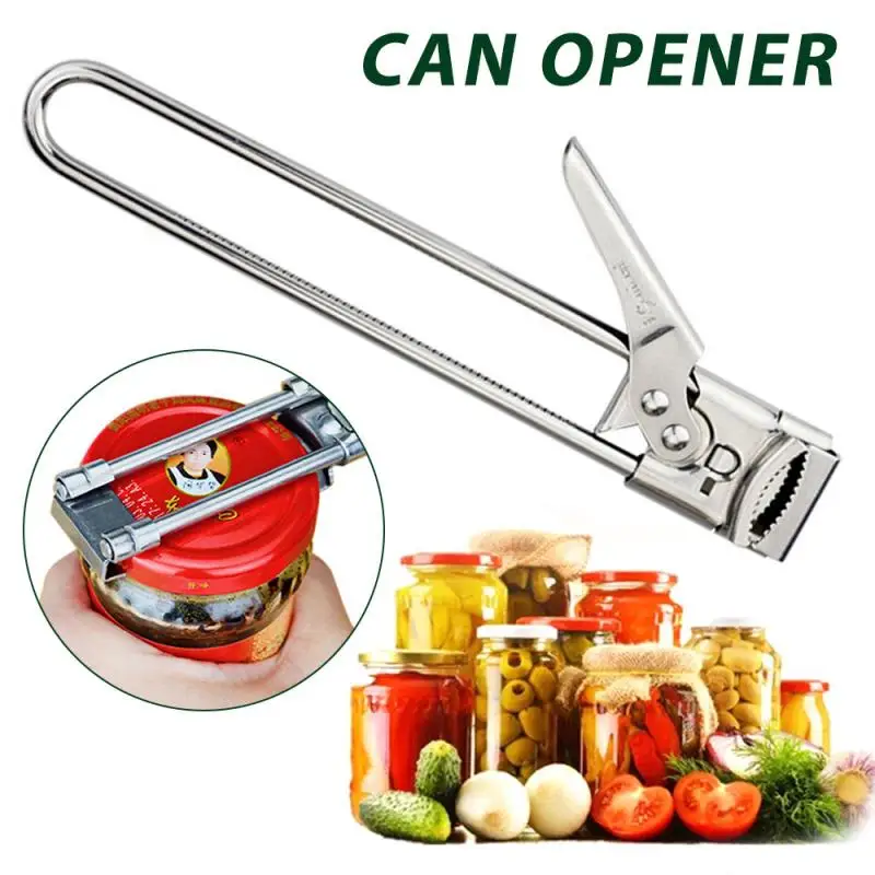 

Adjustable Cans Opener Kitchen Tools Professional Handheld Manual Stainless Steel Can Opener Manual Jar Opener For All Cans