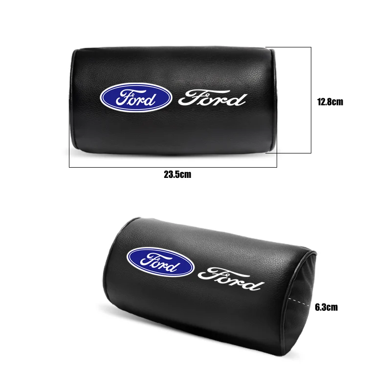 Автомобильная подушка для шеи 2 шт. подголовника сиденья Ford Focus mk2 mk3 Fiesta Ranger Mondeo из