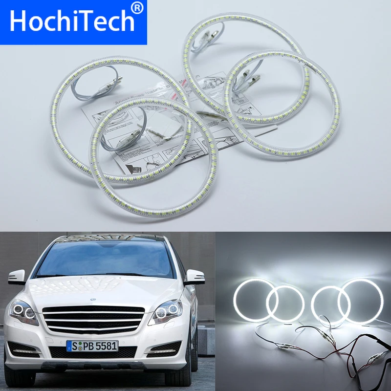 

SMD white LED angel eyes halo ring kit daytime running light DRL For Mercedes Benz R Class W251 R300 R320 R350 R500 2010-2012