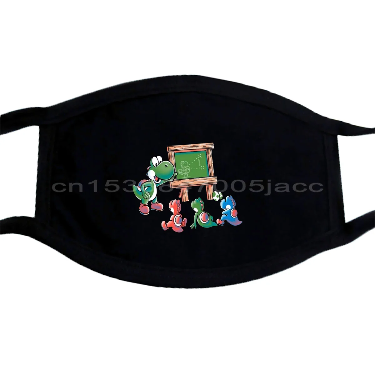 Школьные маски Yoshi унисекс хлопковая забавная маска для взрослых Nintendo Switch Game