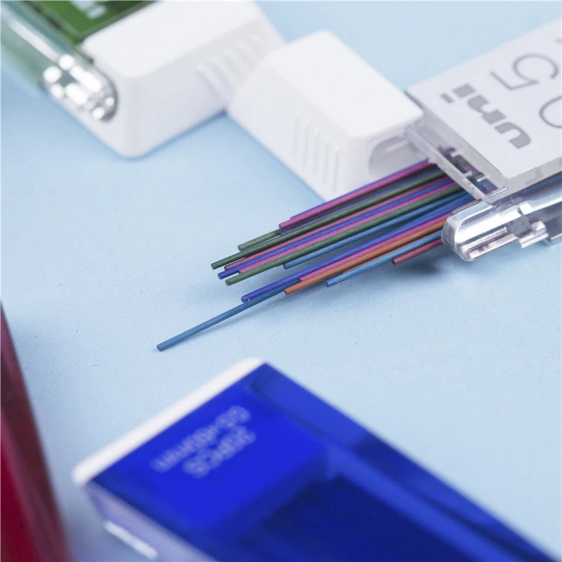 1 шт. Япония Uni Nano Dia Color 0 5 202NDC цветные механические стержни для карандашей мм