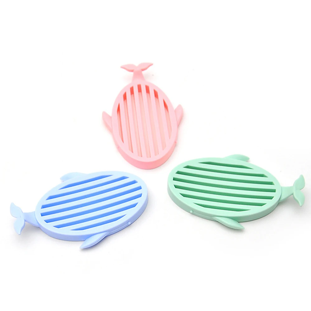 Портативные мыльницы в форме Кита чехол для ванной комнаты дорожная подставка