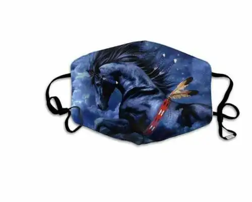 

Spirit Horse Face Mask Washable, Breathable Horse Themed Face Mask