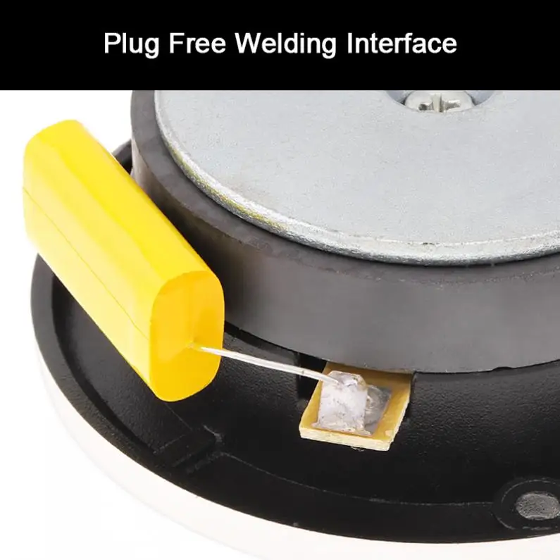 2 шт. 4 дюйма 1500 Вт пуля из титана ВЧ динамик с конденсатор алюминиевой крышкой для