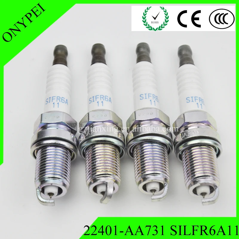 Высококачественная иридиевая Свеча зажигания SIFR6A11 22401-AA731 для Subaru Legacy Outback 2010-2012