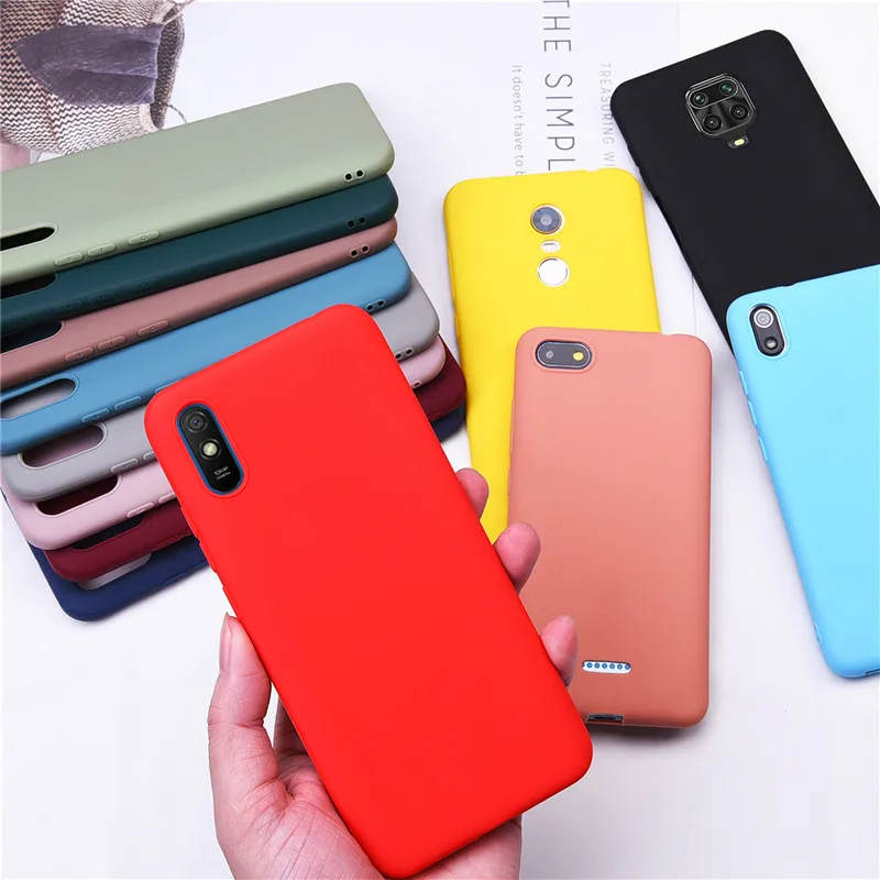 Чехол для Redmi 9AT чехол Xiaomi 6 53 дюйма черный силиконовый мягкий телефона 9A T 9