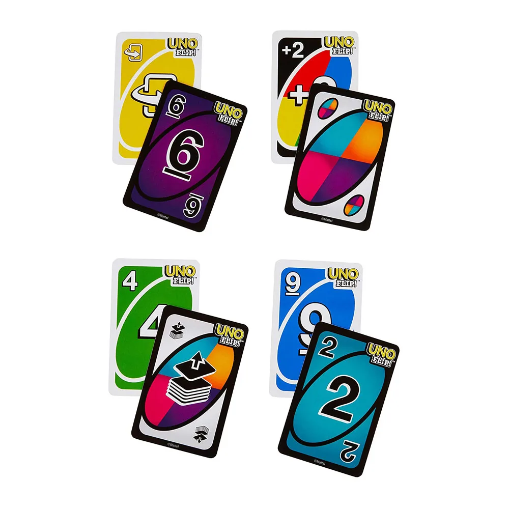 Mattel Games UNO: Flip! (Жестяная коробка) карточная игра семейная забавная