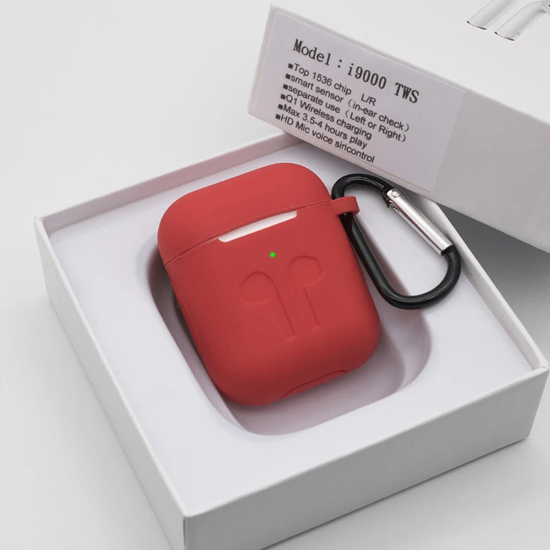I9000 TWS Bluetooth наушники Pop up 3 Batterij 1:1 Реплика с QI Draadloze Opladen 5,0 Oortelefoon 8D Geluid PK I200 I500