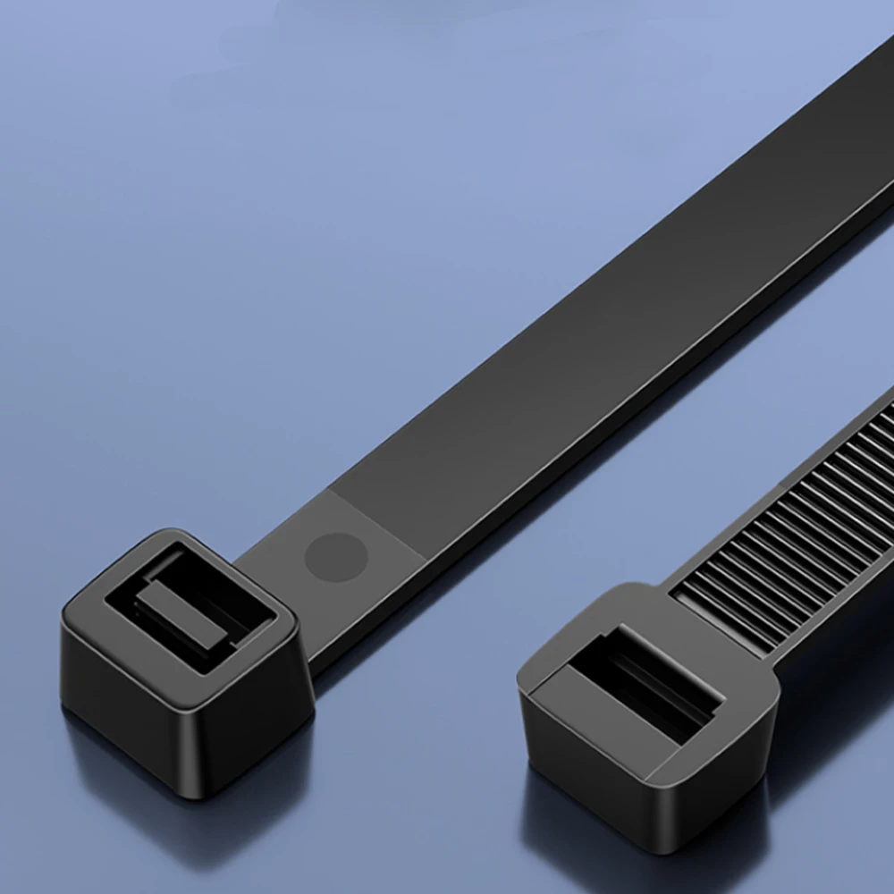 Самоблокирующиеся Нейлоновые кабельные стяжки 10*350 черные пластиковые 10*500 на