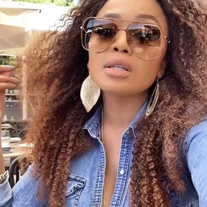 Солнцезащитные очки женские, большого размера, 2020