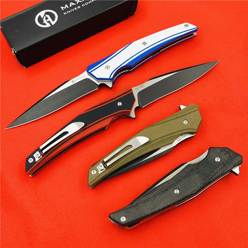 Складной нож Maxace Ranger оригинальный маленький Клинок с ручкой из стали s G10 xw42
