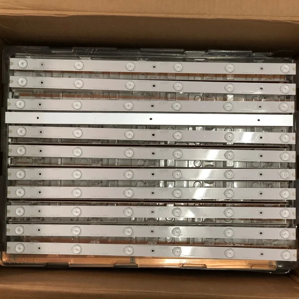 New 11 PCS/set 6LEDs 503mm LED backlight strip for Hi sense HD500DU-B01 RSAG7.820.6311/ROH LED50EC620CA
