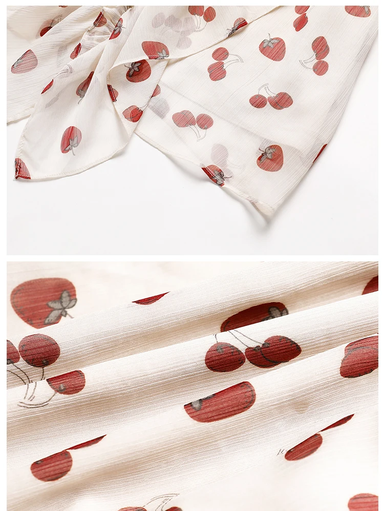 

Blouses Short Sleeve Blouse Women Blusas Mujer De Moda 2021 Verano Slash Neck Off Shoulder Top Print Chiffon Blouse Shirt E723