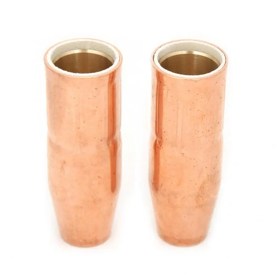 

2pcs MIG Welding Gun Nozzle 5/8inch 169725 for Miller M25/M40 Hobart MIG Gun High Reliability