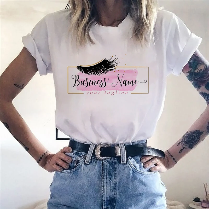 

T shrit T shirt Eye shadow colorful Tshirt Fun Printed T shirt O-neck Short Sleeve Tshirt Summer T-shirt Female