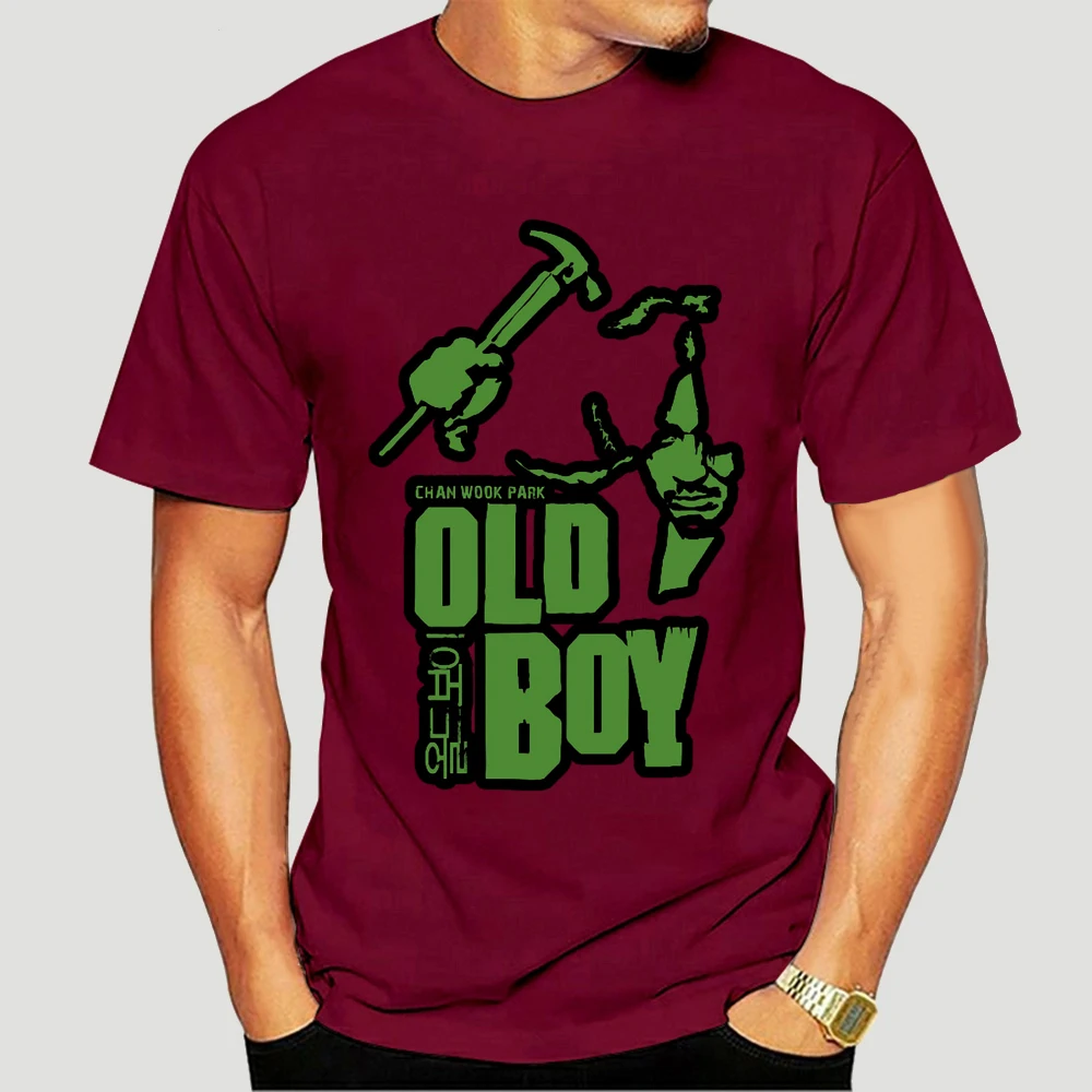 

2018 брендовая мужская повседневная футболка с коротким рукавом для мальчиков хлопковая футболка плюс футболка модная Oldboy футболка 9007X