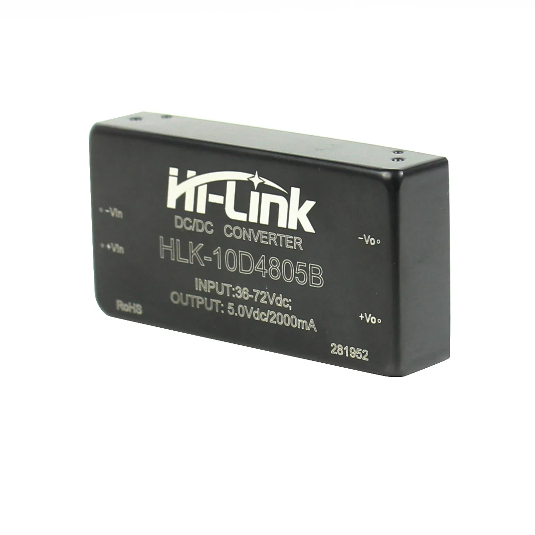 

1XHLK-10D4805B 48V to 5V2A10W DC Isolation Switching Power Supply Module DCDC 50.8*25.4*11mm