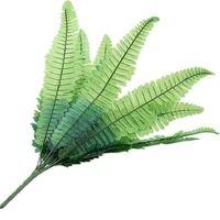 new 52cm18 persian fake fern green plants wedding party hotel home balcony garden decoration photography props artificial plants