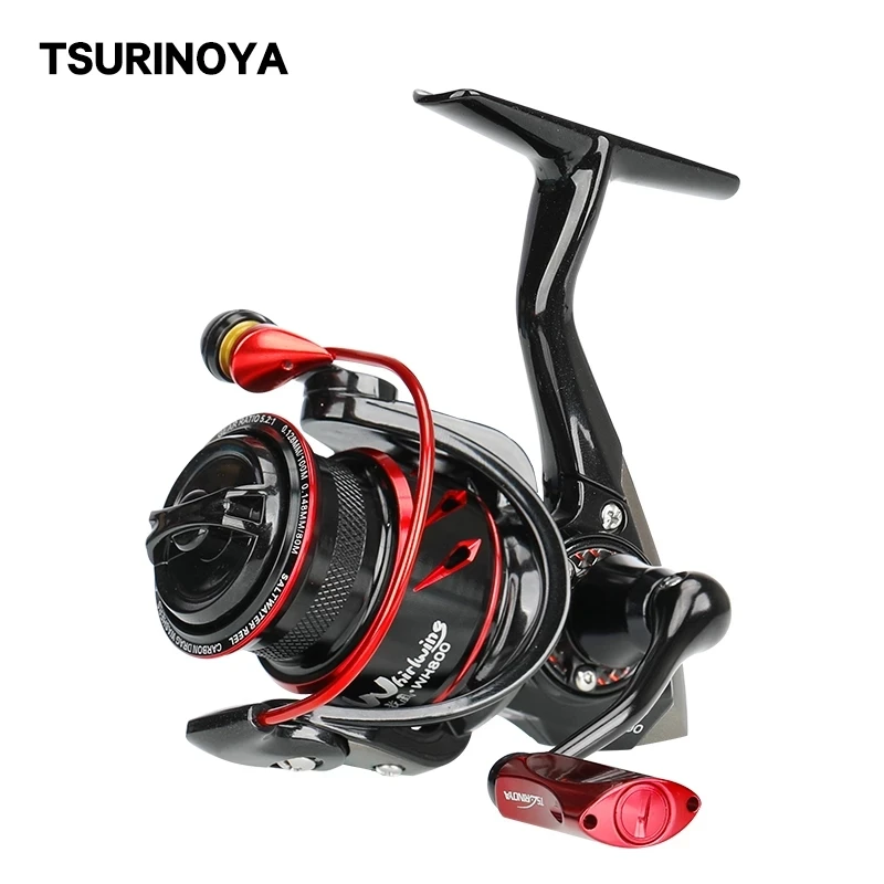 

Катушка для рыбалки TSURINOYA, для спиннинга 800, 8 + 1 подшипников, Максимальное сопротивление 5,2: 1, 4-11 кг