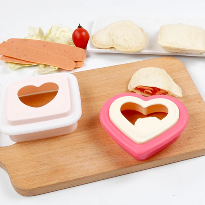 Для завтрака DIY кухонные принадлежности в форме сердца d форма для вырезания