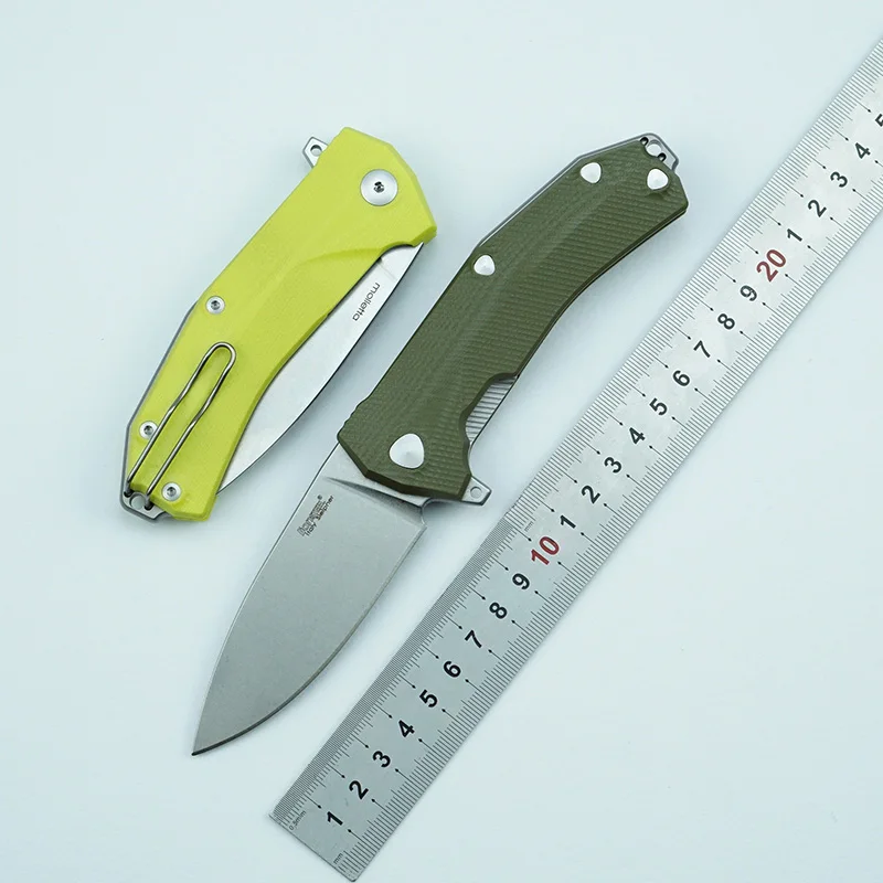 Лезвие из Лев и стали molletta KUR D2 Ручка G10 шариковый подшипник Флиппер тактический
