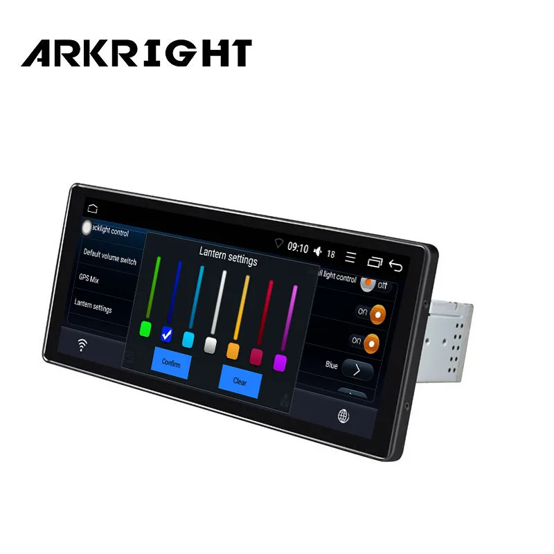 Автомагнитола 1 din 10 25 дюйма с 4G sim картой Android стерео Восьмиядерный процессор 2 ГБ/32