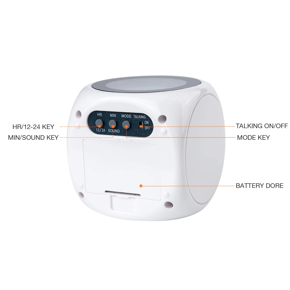 Snooze BestSelling2018Products! ЖК часы проектора дисплей времени будильник цифровой