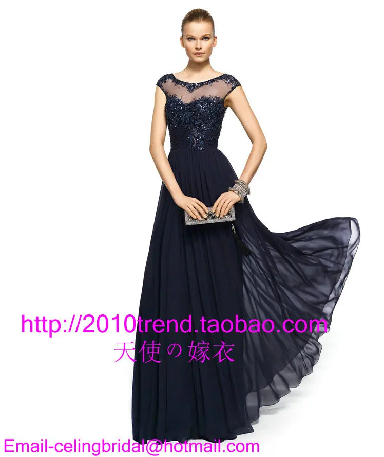 

free shipping maxi dinner dress 2016 vestidos new fashion sexy elegant formal evening gowns beaded long chiffon party dresses