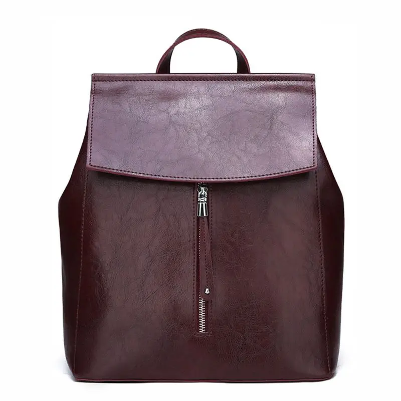 

PU Leather Fashion Women's Backpack School Backpack Casual Daypack Travel Bag H8WD
