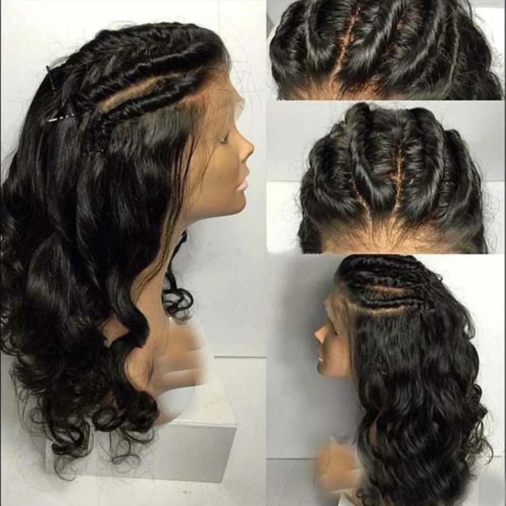 Jual Wig Rambut Manusia Renda Depan Transparan HD Wig Simpul Diputihkan Pra Pencabutan Wig Gelombang Longgar Tanpa Lem 13X6 Wig Rambut Manusia Renda Depan