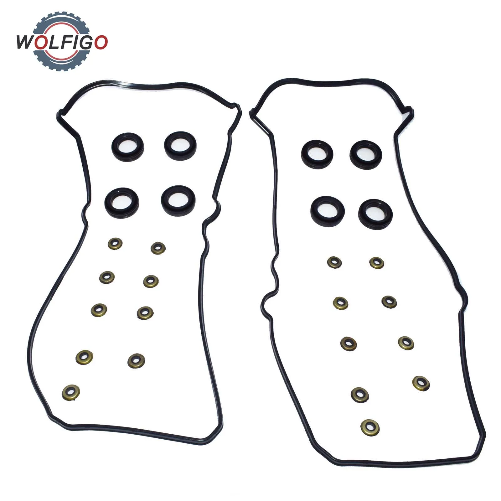 WOLFIGO двигателя прокладка клапанной крышки свечи зажигания уплотнения трубки