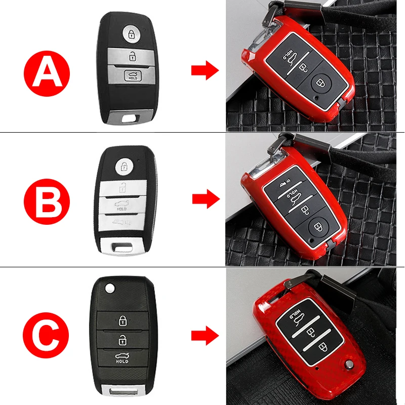 Чехол из цинкового сплава и силикона для автомобильного ключа дистанционного